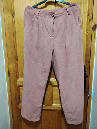 Pack 2 Pantalones Corduroy Talla 44
