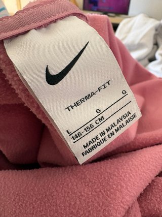 Sudadera Nike Therma Rosa Talla L Niños