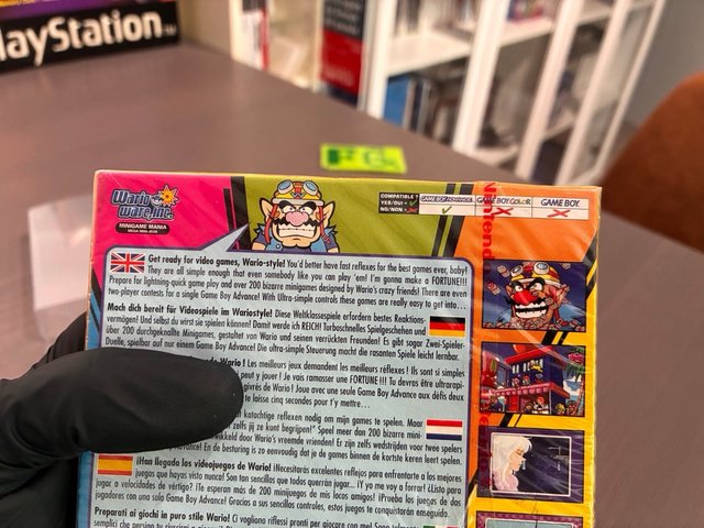 WarioWare Inc. Game Boy Advance precintado