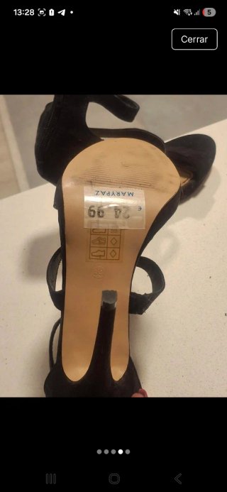 Zapatos de tacón negros