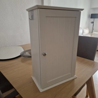 Mueble auxiliar blanco madera