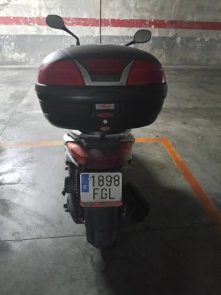 Yamaha Cygnus 125cc averiada