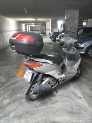 Yamaha Cygnus 125cc averiada