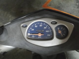 Yamaha Cygnus 125cc averiada