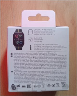 Orologio Motorola Moto Watch Nero