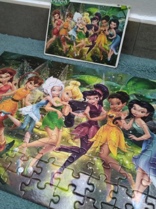 2 Puzzles Hadas Disney EDUCA