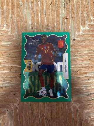 Tarjeta de fútbol Nico Williams Panini Tributo