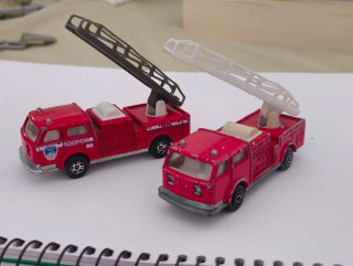 2 Camiones Bomberos Majorette