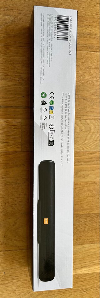 Barra de sonido DHC Negro