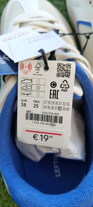 Zapatillas Lefties Talla 38 Nuevas