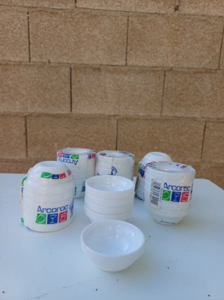 Arcoroc Cuencos Porcelana Pequeños Tapas Set 5
