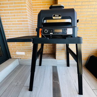Pack Barbacoa Eléctrica Ninja + mesa de soporte