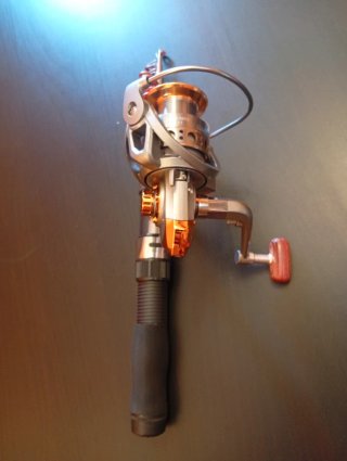 Caña de pesca extensible 2.1m + carrete DC 4000