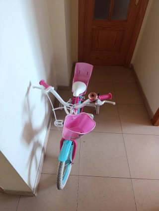 Bicicleta infantil niña 16 Barbie