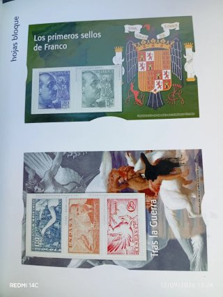 El Franquismo en Sellos y Billetes