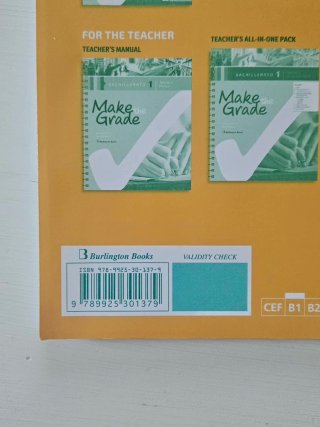Make the Grade Workbook. Bachillerato 1 NUEVOS