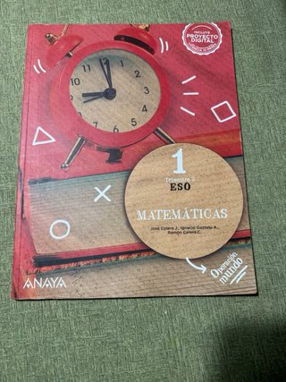Matemáticas 1 ESO