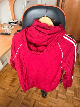 Chaqueta Cortavientos Adidas Originals Roja