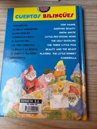 Pack de tres libros bilingües