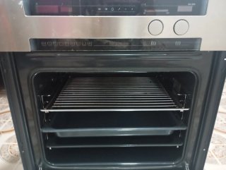 Horno de cocina acero inoxidable