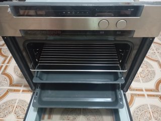 Horno de cocina acero inoxidable