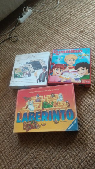 Juegos de mesa Harry Potter, Rummikub, Laberinto