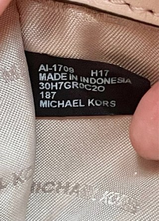 Bolso Michael Kors Nude/Rosa claro original
