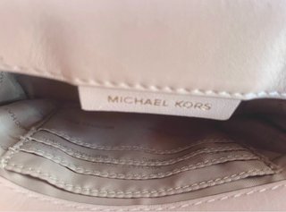 Bolso Michael Kors Nude/Rosa claro original