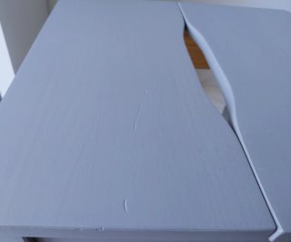 Taburete Hauga Ikea Gris