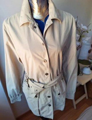 Gabardina beige otoño-invierno