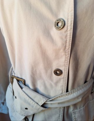 Gabardina beige otoño-invierno