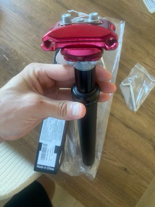 Tija de sillín ZOOM para bicicleta