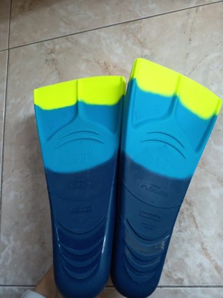 Aletas natación Nabaji Decathlon T. 33/34