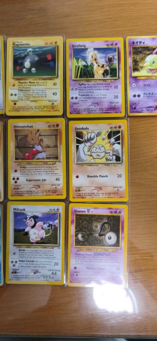 Cartas Pokémon Antiguas