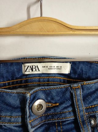 Pantalón vaquero Zara hombre azul