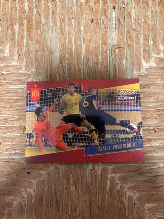 Cromo Panini Tributo España 1 - Países Bajos 0