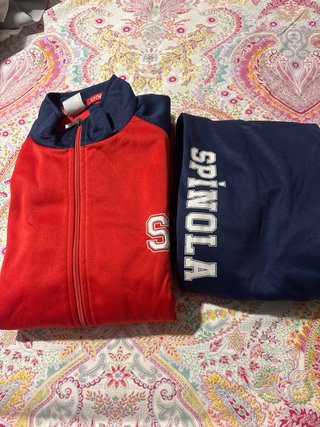 Chaqueta deportiva SP roja y azul