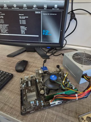 Placa MSI H110 + Intel i5 6400