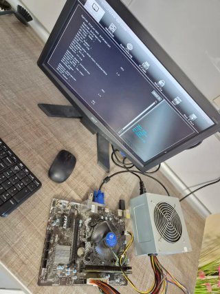 Placa MSI H110 + Intel i5 6400