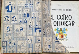 TINTIN: Lote de 6 comics