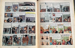 TINTIN: Lote de 6 comics