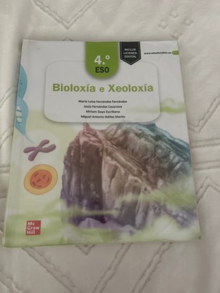 libro biología 4º ESO