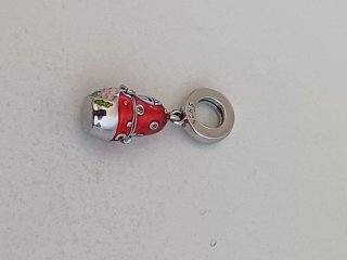 Charm Matrioska Smaltata Argento 925