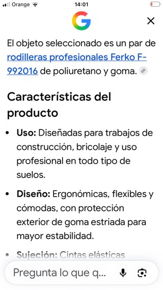 Rodilleras FERKO Safety Equipment