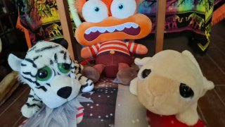 Lote 3 Peluches Ansiedad, Tigre y Oveja