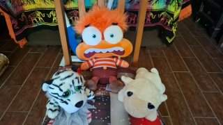Lote 3 Peluches Ansiedad, Tigre y Oveja