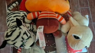Lote 3 Peluches Ansiedad, Tigre y Oveja