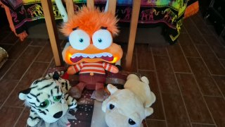 Lote 3 Peluches Ansiedad, Tigre y Oveja