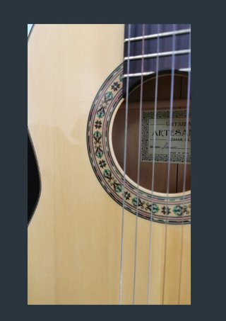 Guitarra Flamenca Azahar Abeto Macizo y Ciprés