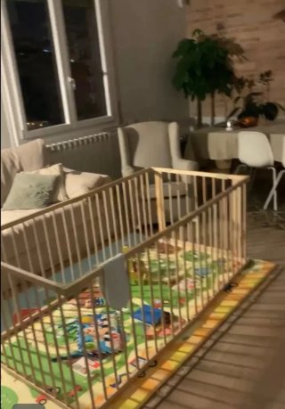 Parque infantil de madera